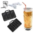 thumbnail image 3 of Bandeja para moldes de hielo con forma de pistola para hacer tú mismo, accesorios para bebidas, molde de silicona suave de seguridad para gelatina de chocolate, 3 of 5