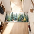 thumbnail image 4 of TIELUTT Christmas Carpet Creates A Warm Holiday Atmosphere for Family Gatherings and Parties Large Blankets for Couches Living Room Rugs Area Rug and Set Pattern Throw Blanket 5x7 Rugs for Living Roo, 4 of 5