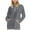 Light Gray, variant on Puliio Womens Hoodies Solid Color Half Zip Pullover With Side Pockets Womens Long Sleeve Slouchy Casual Fasion Hooded Sweatshirts