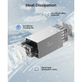 thumbnail image 6 of ORICO 4 Bay RAID External Hard Drive Enclosure Aluminum USB 3.0 to SATA for 2.5''/3.5'' HDD SSD Hard Drive Dock Support RAID 0/1/3/5/10/JBOD/Clear Up to 80TB-WS400RU3, 6 of 9