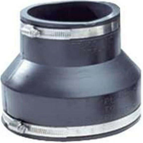 P1056-415 Plastic Coupling, 4 x 1.5 In.