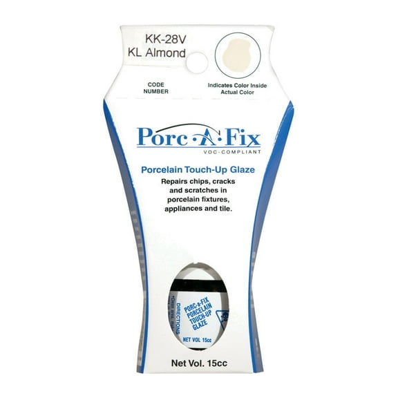 Fixture-Fix Porc-A-Fix Kohler Almond Porcelain Touch-up Paint, 15cc KK-28V