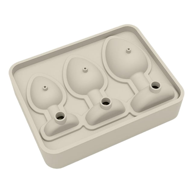 EZLIFE WNPXQNT Molde para cubitos de hielo de broma para adultos, bandejas novedosas de silicona para cubitos de hielo, máquina para hacer hielo sin BPA para cócteles, whisky, cerveza, café, hecho en