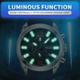 thumbnail image 6 of MEGIR Luxury Men Sports Watch Silicone Chronograph Quartz Waterproof Luminous Wristwatches Auto Date, 6 of 10