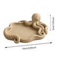 thumbnail image 2 of Resin Octopus Trinket Tray Jewelry Storage Dish Compact Vanity Organizer for Entryway Key Coin Desktop Decor, 2 of 4