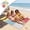 MulticolorB-7B, variant on MMJ Picnic Blankets Microfiber Beach Mat Oversized Travel Portable 78.74x55.12in Sand Free Outdoor Pool Swimming