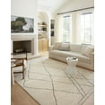 thumbnail image 4 of Loloi Fabian Ivory / Charcoal 2'-7" x 7'-6" Area Rug, 4 of 7