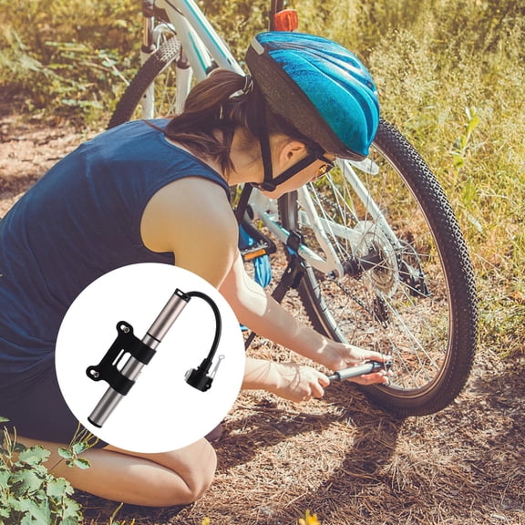 Phenofice Portable Handheld Tire Pump, High Pressure Bike and Car Tire Inflator, Compact Manual Air Pump