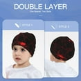 thumbnail image 6 of Honeii Red Spider On The Web Print Kids Knit Beanie Watch Hat ,Knit Cap for Boys and Girls, 6 of 7