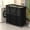 320L Black&Lid, variant on YKDIRECT 150L Large Laundry Hampers with Lid, Oxford Fabric Laundry Basket, Metal Frame and Removable Bag Design with Wheels, Suitable for Bedroom, Bathroom, Dorm Room, Laundry Room - Black