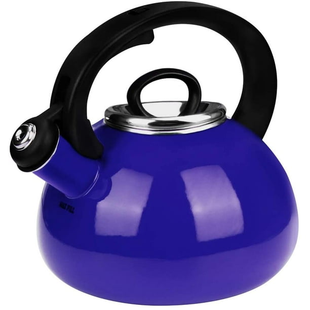 Whistling Tea Kettles, AIDEA 2.3 Quart Ceramic Tea Kettle for Stovetop