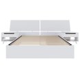 thumbnail image 2 of Nexera Oslo 4-Piece Dual Storage Bedroom Set, White, Queen, 2 of 6
