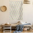 thumbnail image 2 of Numbers Tapestry, Bubble Style Numbers Equation Division Addition Multiplication Themed Children Math, Wall Hanging for Bedroom Living Room Dorm Decor, 60W X 80L Inches, Multicolor, by Ambesonne, 2 of 5