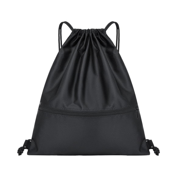 Mochila con cordón Yuyangstore bolsas de cordón Negro