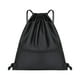thumbnail image 1 of Mochila Deportiva Con Cordón, Mochilas Informales Para Mochileros, Vacaciones, Viajes, Negro, 1 of 8