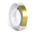 thumbnail image 1 of 3D Embossing Label Tape Refill for DYMO 12965 1610 Label Maker with 3/8 Inch * 9.8 feet, 1 Roll Gold, 1 of 7