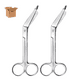thumbnail image 1 of 2pzs Tijera De Boton Belug Acero Inox Para Uso Rudo Médico 14cm Plata, 1 of 5