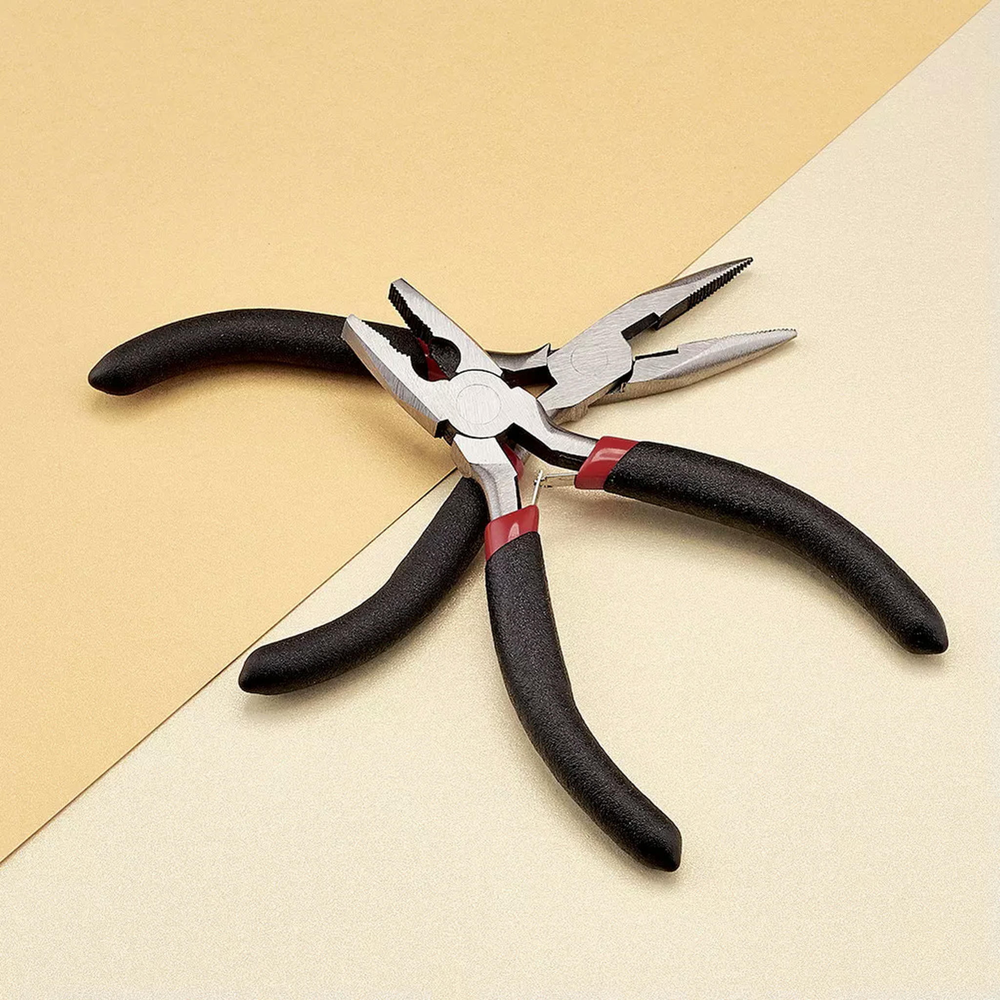 U8MO 8pcs/Set Professional Beading Jewelry Pliers Kit Strong Multi-Purpose Hand Tools