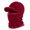 1-Red, variant on Guanyst Winter Knitted Hat Warm Cycling Ski Women Windproof Hood Heavyweight Thermal One Size Coffee