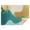 Teal and Gold, variant on Pink Marble Pattern Rectangle Tablecloth 60"x84",Waterproof Polyester Rectangle Table Cloth, Wipeable Spillproof Polyester Tablecloth for Dining, Camping, Indoor and Outdoor
