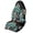 Mushroom Snail Pattern, variant on POLERO 1pcs Car Seat Cover Slip Resistant Backing Sweat Towel, Compatible with Truck Seat Bucket Seat Front Seat Car Seat Towel Cover(White Daisy Floral Print)