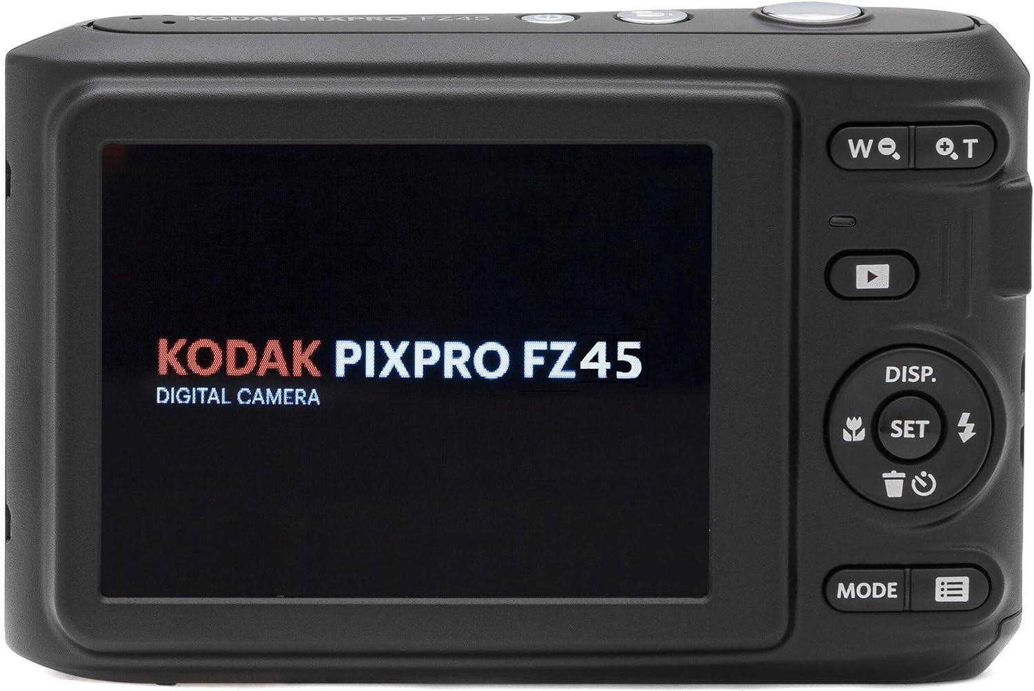 Kodak PIXPRO FZ45 16MP Digital Camera 4X Optical Zoom 27mm Wide Angle 1080P Full HD Video 2.7" LCD Camera Black + 64GB Card and Reader + Case + Memory Wallet + Tripod + Cleaning Bundle