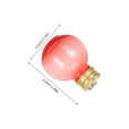 thumbnail image 3 of 12pcs Christmas Ornaments Set: 50ml Round Fillable with Hanging Caps - Holiday Wishing Bottles for Crafts & Party Decor, 3 of 7