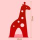 thumbnail image 3 of EeaseMX soportes creativos para libros con diseño de jirafa, de metal antideslizante, color rojo, 3 of 8