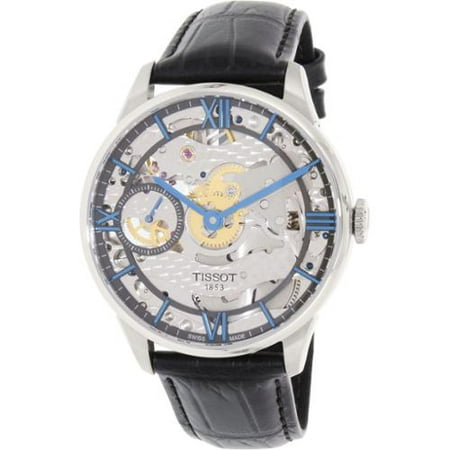 Tissot T099.405.16.418.00 Men's T Classic Chemin des Tourelles Squelette Skeleton Dial Watch