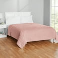 thumbnail image 4 of Mainstays Crinkle Quilt, Full/Queen, Pink Blush, Soft Wash Microfiber Bedding, 4 of 9
