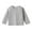 Grey355/A, variant on MEZZALL Children T-Shirts Long Sleeve T Shirts Kids Crewneck Solid Color Fall Winter Tops Basic Tees Relaxed Fit Dailywear