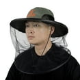 thumbnail image 4 of Sombrero Gorro repelente de mosquitos, gorro de apicultura, gorro de pesca de malla, protección faci W.P.E Sombrero, 4 of 7