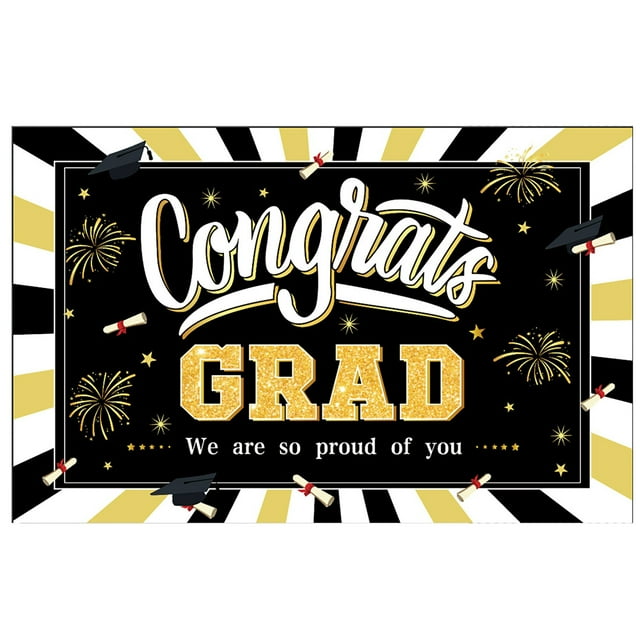 LKWLPD graduation banner Congrats Grad Banner Graduation Decorations Class of 2025 Graduation Banner decorations Graduation Party Decorations graduation hanging