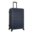 thumbnail image 4 of Protege Vacationer 28-inch Checked Expandable Hardside Luggage With 360-Spinner Wheels and Divider Pockets, Navy Cove, 4 of 7