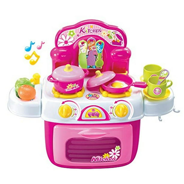 Berry Toys My First Portable Kitchen Play Set Pink