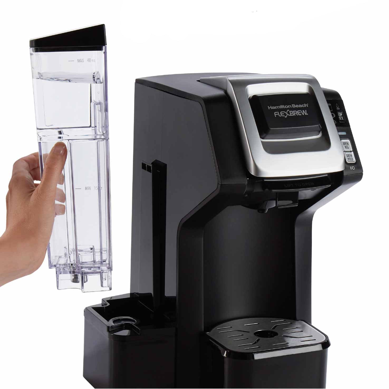 Hamilton Beach 49975 FlexBrew 3 Size K Cup Single Serve Coffee Maker