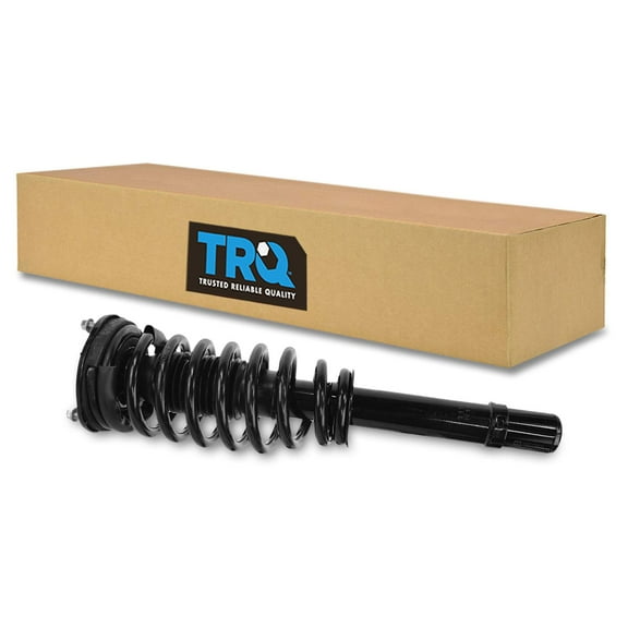 TRQ Front Left Right Complete Strut & Coil Spring Assembly Driver Passenger Side Fits Select 2000-2005 Hyundai Sonata 2001-2006 Kia Optima