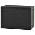 thumbnail image 3 of vidaXL Coffre de Rangement de Jardin Anthracite 78x44x55 cm, 3 of 5