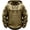 Khaki, variant on Men's Half Zip Hooded Sweatshirt Long Sleeve Pullover with Comfortable Stretch Fit for Fall and Winter Outdoor Activities XXXL Size Blue