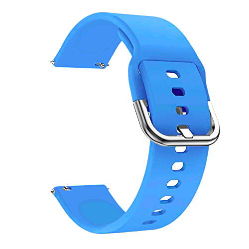 Lwsengme Watch Bands-Width 20mm,22mm-Quick Release & Choose Color-Soft  Silicone Replacement Watch Straps (#2 Blue, 22mm(Watch Lug Width is 22mm))  - Walmart.com