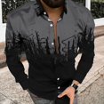 thumbnail image 1 of Camisas hawaianas de manga larga, camisas con estampado floral en 3D, camisas de moda para hombres, blusas casuales de playa, blusas con solapa, ropa para hombres con botones, 1 of 6