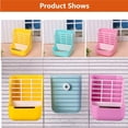thumbnail image 4 of 2 In 1 Food Hay Feeder for Guinea Pig, Rabbit Feeder, Indoor Hay Feeder for Guinea Pig, Rabbit, Chinchilla, Feeder Bowls Use for Grass & Food Powder/blue/yellow Optional, 4 of 8