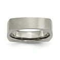 thumbnail image 1 of Bague Carrée en Titane 6mm Mariage Fantaisie, 1 of 10