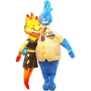 Guvpev 12 Inch Elemental Plush - 2pcs Elemental Toys : Perfect Onion Couple Elemental Gift for Kids Ages 3+