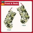 thumbnail image 2 of Lsque 18 Inches Hawaii Palms Pattern Christmas Stockings Hanging Ornaments,Knitted Xmas Fireplace Hanging Stocking,Holiday Decoration, 2 of 8
