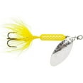 thumbnail image 6 of Yakima Bait Worden's Original Rooster Tail Lure, Inline Spinnerbait Fishing Lure, White, 1/24 oz., 6 of 17