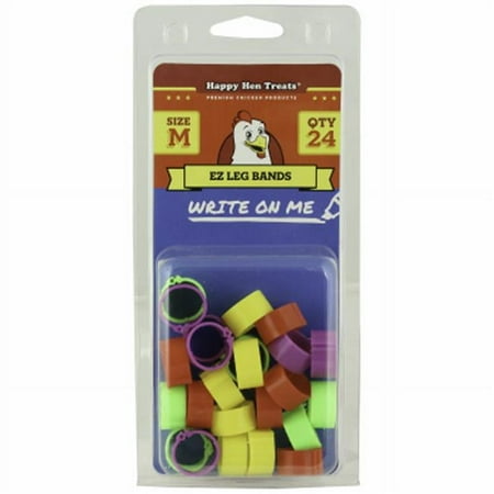 UPC: 0855297003582 | Happy Hen Treats 225528 EZ Leg Band Medium