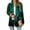 Green, variant on Women's Christmas Cartoon Character Printed Lightweight Cardigan, Long Sleeved Casual Loose Thin Fit Jacket with Pockets for Fun Festive Apparel,Army Green,L