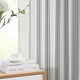 thumbnail image 3 of Cortinas Jinchan, mezcla de lino a rayas, 214 cm de largo, color negro, 3 of 9