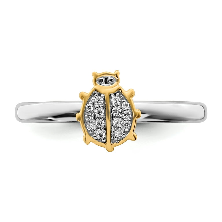 Sterling Silver Stackable Expressions Rose Gold Plated Carved Hearts Ring Sterling Silver Stackable Expressions Rose Gold Plated Carved Hearts Ring